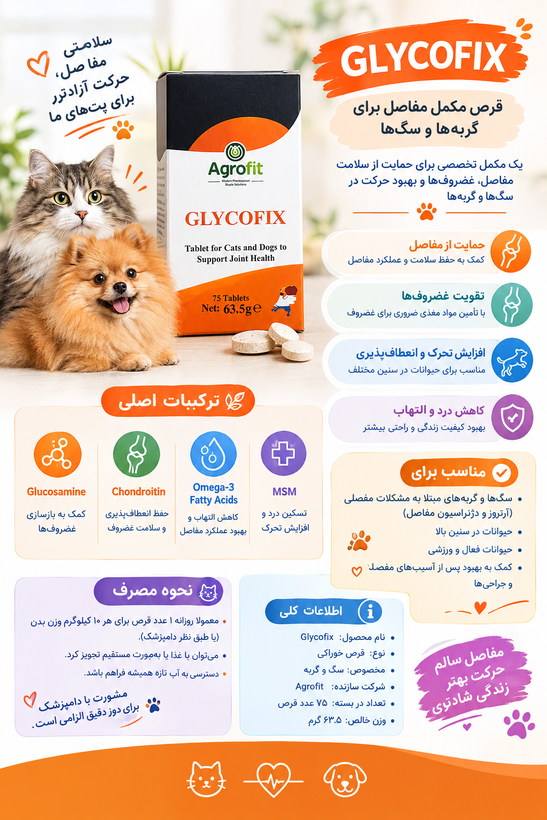 مکمل محافظ مفاصل (کلوکزآمین) آگروفیت